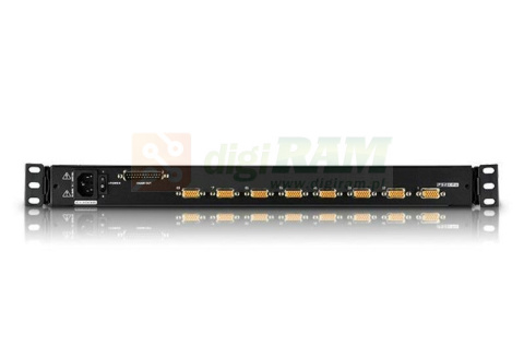 ATEN CL-1008MA KVM 8 port LCD 17"+klawi+touchpad PS/2 19" 1U