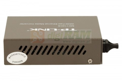 MC112CS media konwerter 10/100 WDM