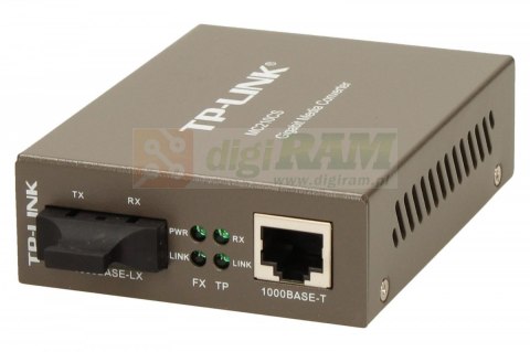 MC210CS media konwerter 1GBE Single-mode