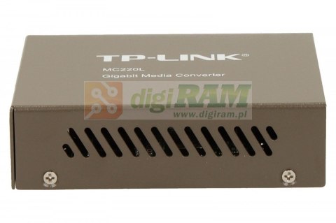 MC220L media konwerter 1xSFP GB 1xRJ45 1000M