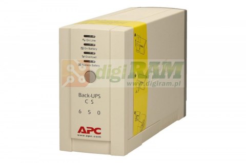 BACK-UPS CS 650VA USB/SERIAL 230V BK650EI