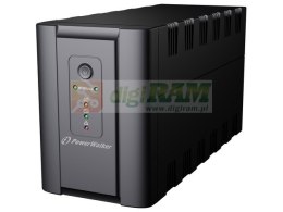 UPS POWER WALKER LINE-INTERACTIVE 1200VA 2X 230V PL + 2X IEC OUT,RJ11/RJ45 IN/OUT, USB