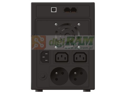 UPS POWER WALKER LINE-INTERACTIVE 2200VA 2X 230V PL + 2X IEC OUT,RJ11/RJ45 IN/OUT, USB