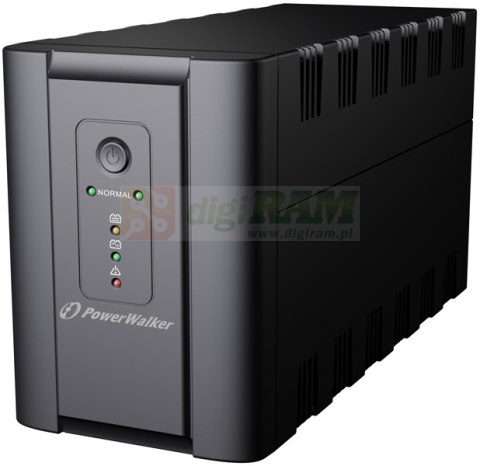 UPS POWER WALKER LINE-INTERACTIVE 2200VA 2X SCHUKO + 2X IEC OUT, RJ11/RJ45 IN/OUT, USB