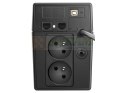 UPS LINE-INTERACTIVE 800VA 2X PL 230V, PURE SINE WAVE, RJ11/45 IN/OUT, USB, LCD