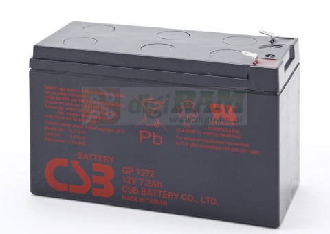 GP 1272 F2 12V 7.2Ah GP1272F2