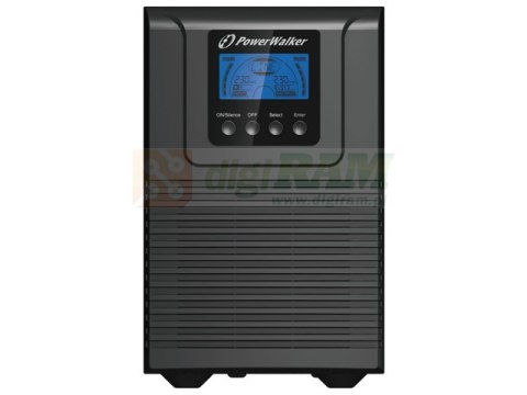 UPS ON-LINE 1000VA TG 4x IEC OUT, USB/RS-232, LCD, TOWER, EPO