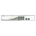 Switch D-Link DGS-1210-08P (8x 10/100/1000Mbps)