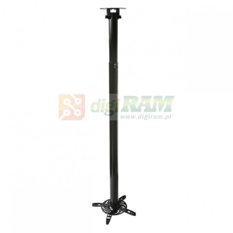 UCHWYT sufitowy 110-197cm DO PROJEKTORA 15kg P-104 uniwersalny pełna regulacja