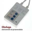 Ekran elektryczny 16:9 106" 234x131cm z pilotem FS-106 16:9
