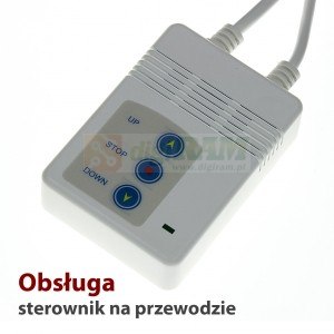 Ekran elektryczny 16:9 106" 234x131cm z pilotem FS-106 16:9