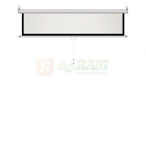 Ekran ręczny półautomat 4:3 100" 203x152cm MS-100 4:3
