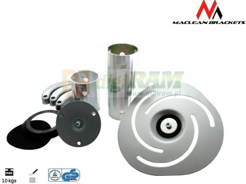 Uchwyt sufitowy do projektora Maclean MC-515 S 80-170mm 10kg