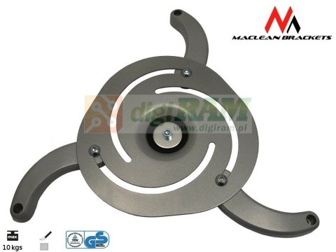 Uchwyt sufitowy do projektora Maclean MC-515 S 80-170mm 10kg
