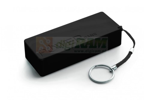 EXTREME POWER BANK QUARK XL 5000MAH CZARNY