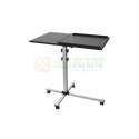 Stolik do projektora/notebooka, mobilny czarny