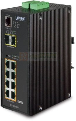 Planet IGS-10020HPT 8-Port Ind.SFP Managed Switch