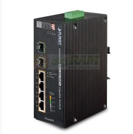Planet IGS-624HPT 4-Port Ind.SFP Ethernet Switch