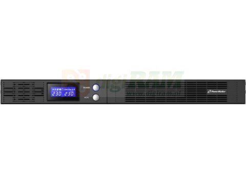 UPSLine-In 750VA 1RU 4x IEC Out, USB HID/RS-232, Rack 19''