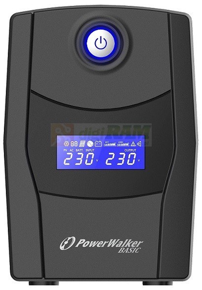 UPS Line-Interactive 800VA STL FR 2x PL 230V, USB, RJ11/45 In/Out