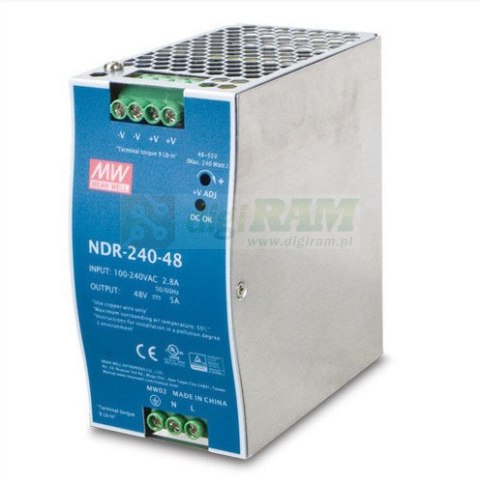 Planet PWR-240-48 Din-Rail Power Supply