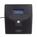 Zasilacz awaryjny UPS Line-Ineractive LCD, 1000VA/600W