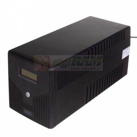 Zasilacz awaryjny UPS Line-Ineractive LCD, 1000VA/600W