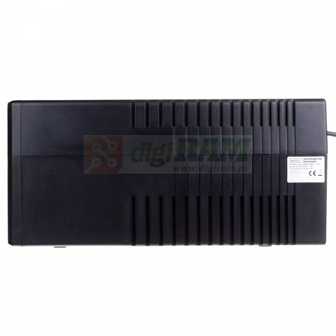 Zasilacz awaryjny UPS Line-Ineractive LCD, 1000VA/600W