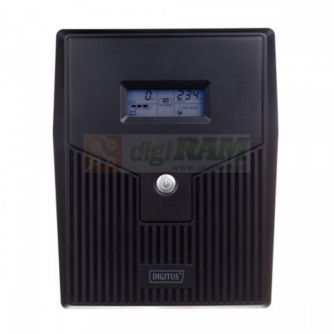Zasilacz awaryjny UPS Line-Ineractive LCD, 1500VA/900W