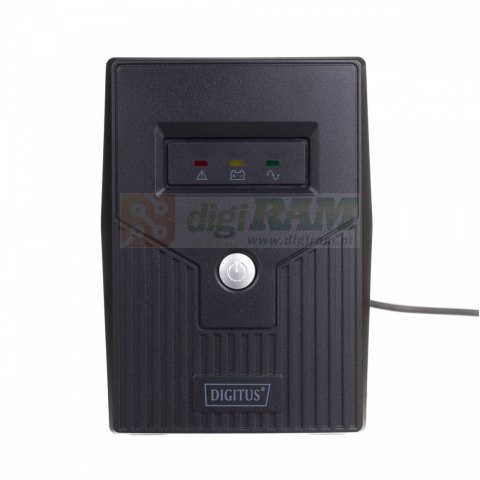 Zasilacz awaryjny UPS Line-Ineractive LED, 600VA/360W