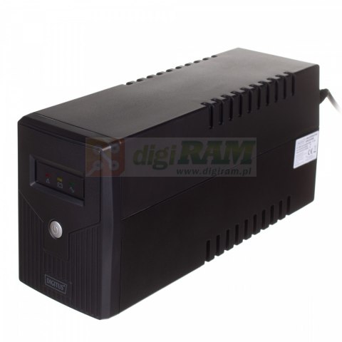 Zasilacz awaryjny UPS Line-Ineractive LED, 600VA/360W