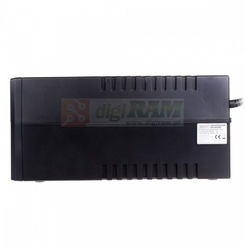 Zasilacz awaryjny UPS Line-Ineractive LED, 600VA/360W