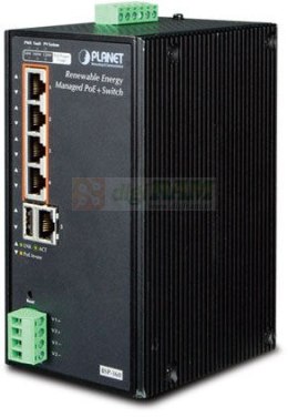 Planet BSP-360 4Port PoE+ mgd Ethernet Switch