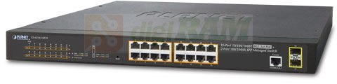 Planet GS-4210-16P2S IPv6/IPv4, 16-Port Managed