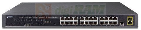 Planet GS-4210-24T2S IPv4/IPv6, 24-P 10/100/1000Bas