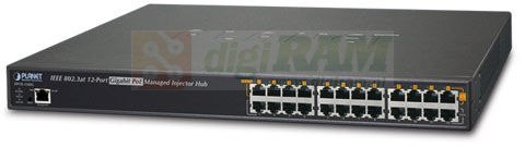 Planet HPOE-1200G 12-Port 802.3at 30w Managed