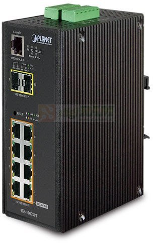 Planet IGS-10020PT 8-Port Ind. SFP Managed Switch