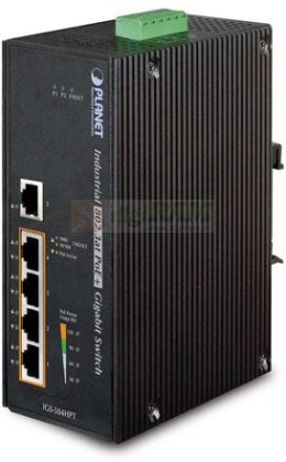 Planet IGS-504HPT 5-Port PoE Gigabit Switch