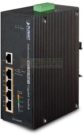 Planet IGS-504HPT 5-Port PoE Gigabit Switch