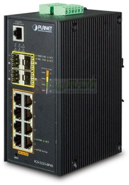 Planet IGS-5225-8P4S IP30 Industrial L2+/L4 8-Port