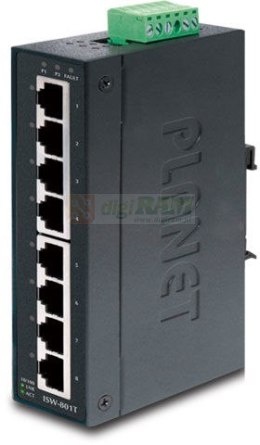 Planet ISW-801T IP30 Slim Type 8-P Industrial