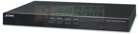 Planet KVM-210-08 8-Port Combo KVM Switch: