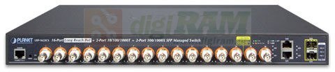 Planet LRP-1622CS IPv4/IPv6, 16-Port Coax +