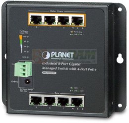 Planet WGS-804HPT IP30, IPv6/IPv4, 8-P 1000TP