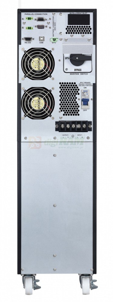 Zasilacz UPS On-Line 6000VA Terminal Out, USB/RS-232, LCD, Tower CG PF1
