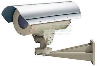 Videotec EXHC203R Housing RAL7032, triple heater