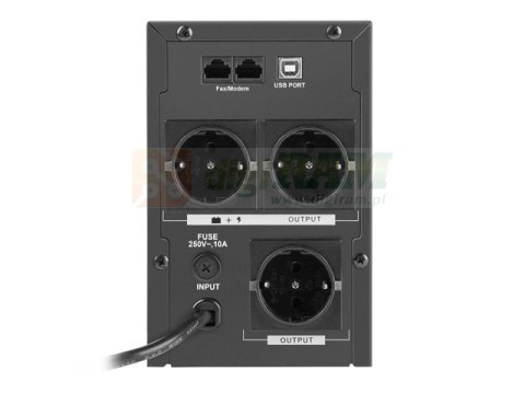 UPS Armac Line-Interactive Office 1000F LCD 1000VA 3xSchuko