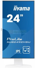 Monitor 24 XUB2492HSU-W1 IPS,HDMI,DP,USB,BIALY,PIVOT.
