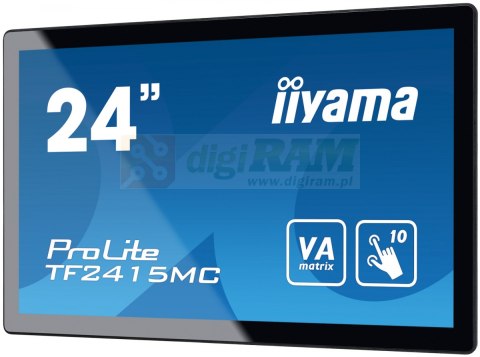 Monitor 24 TF2415MC-B2 pojemnościowy 10PKT, pianka, HDMI, DP