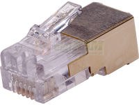 Axis 01182-001 RJ12 PLUG SHIELDED 10 PCS